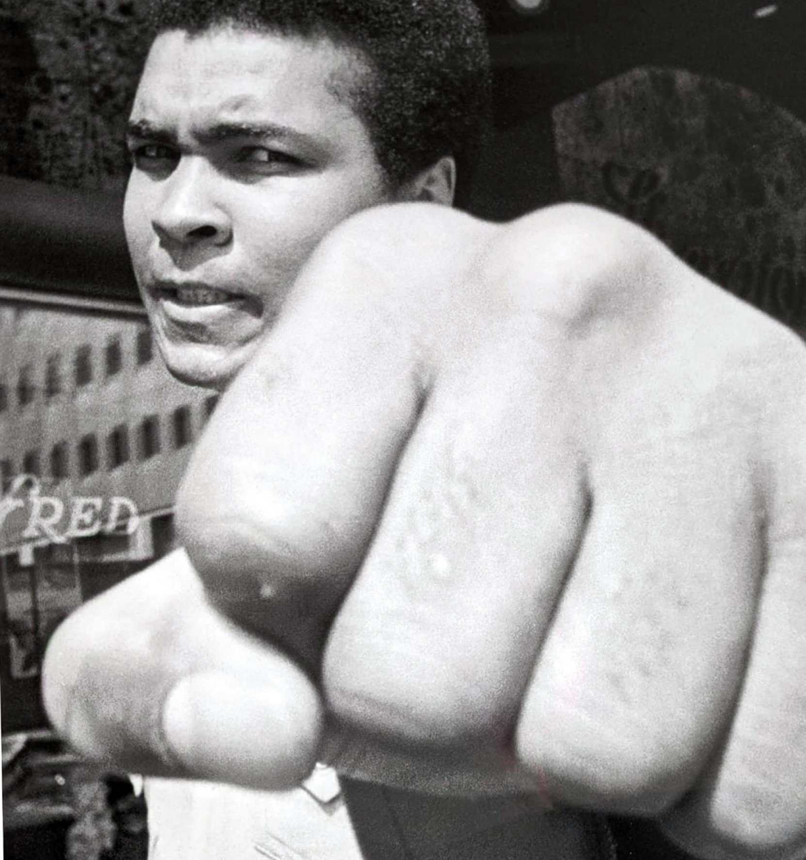 Muhammad Ali Commemorative Punch