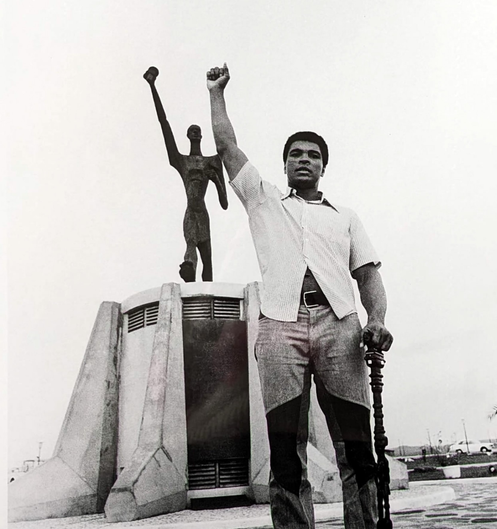 Muhammad Ali Black Power Salute