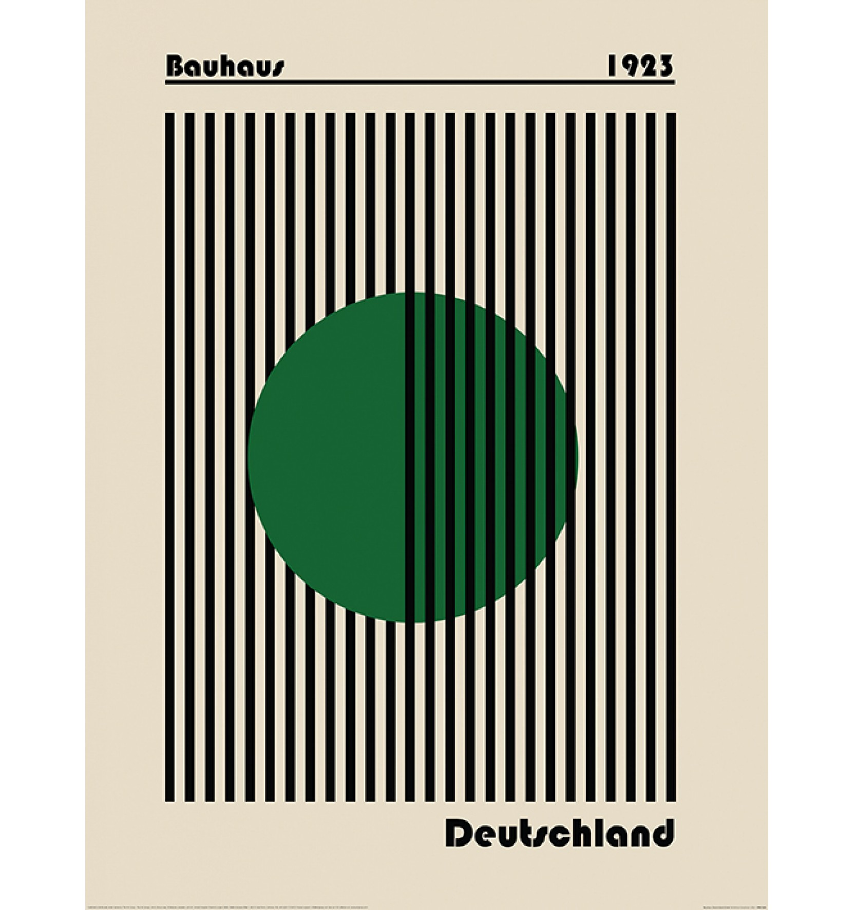 Bauhaus Deutschland Green by William Gustafsson